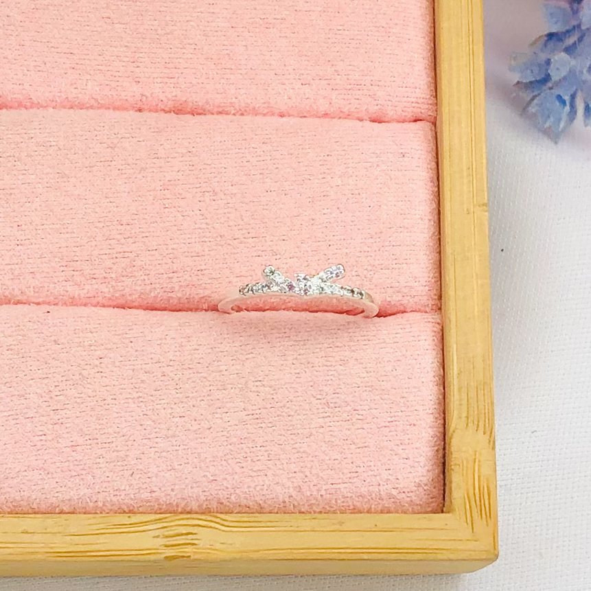 Anel falange nó cravejado ref 1970