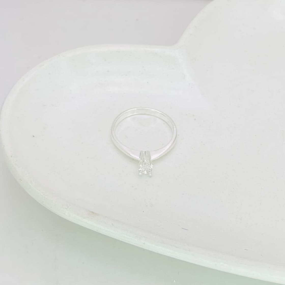 Anel Solitário Ponto de Luz Ref 2753