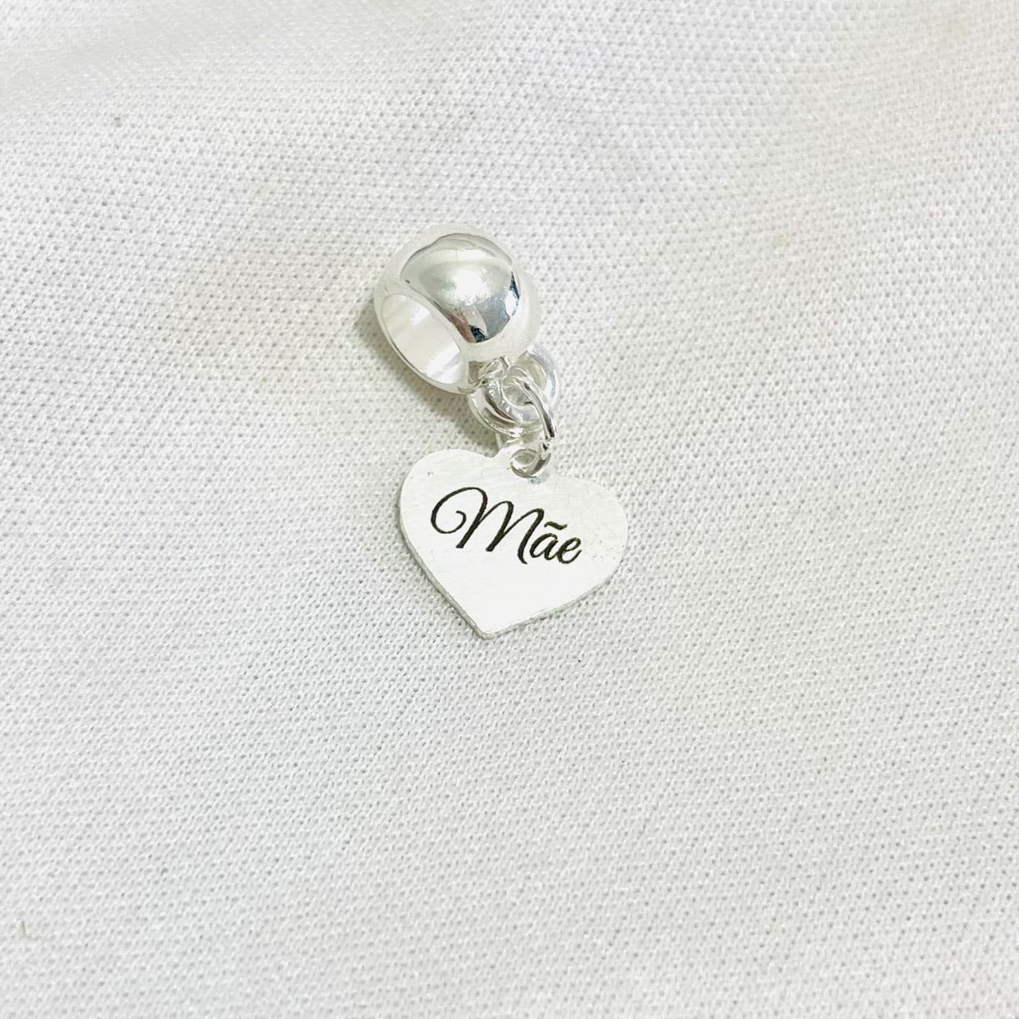 Berloque coração personalizada ref 4069