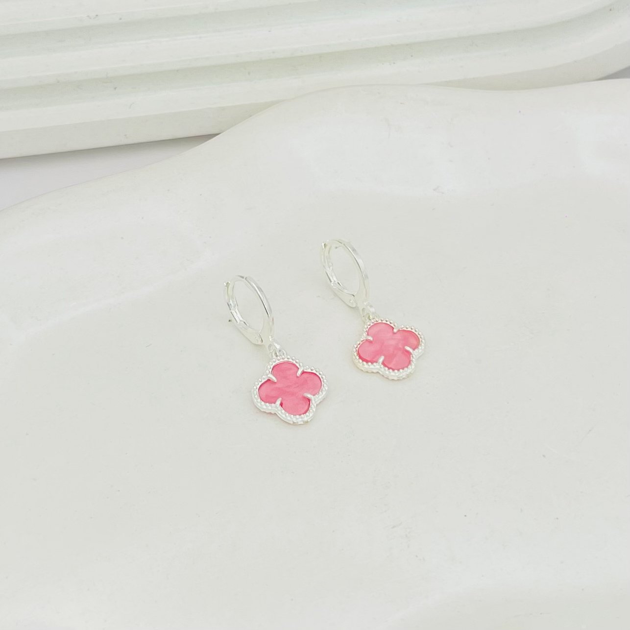 Brinco Argolinha Virginia Rosa Ref 3984