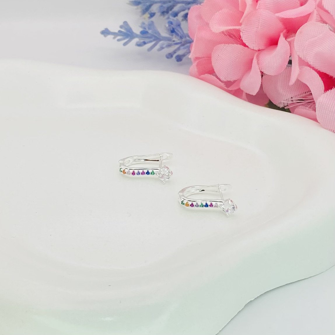 Brinco ear hook ponto de luz color ref 3118