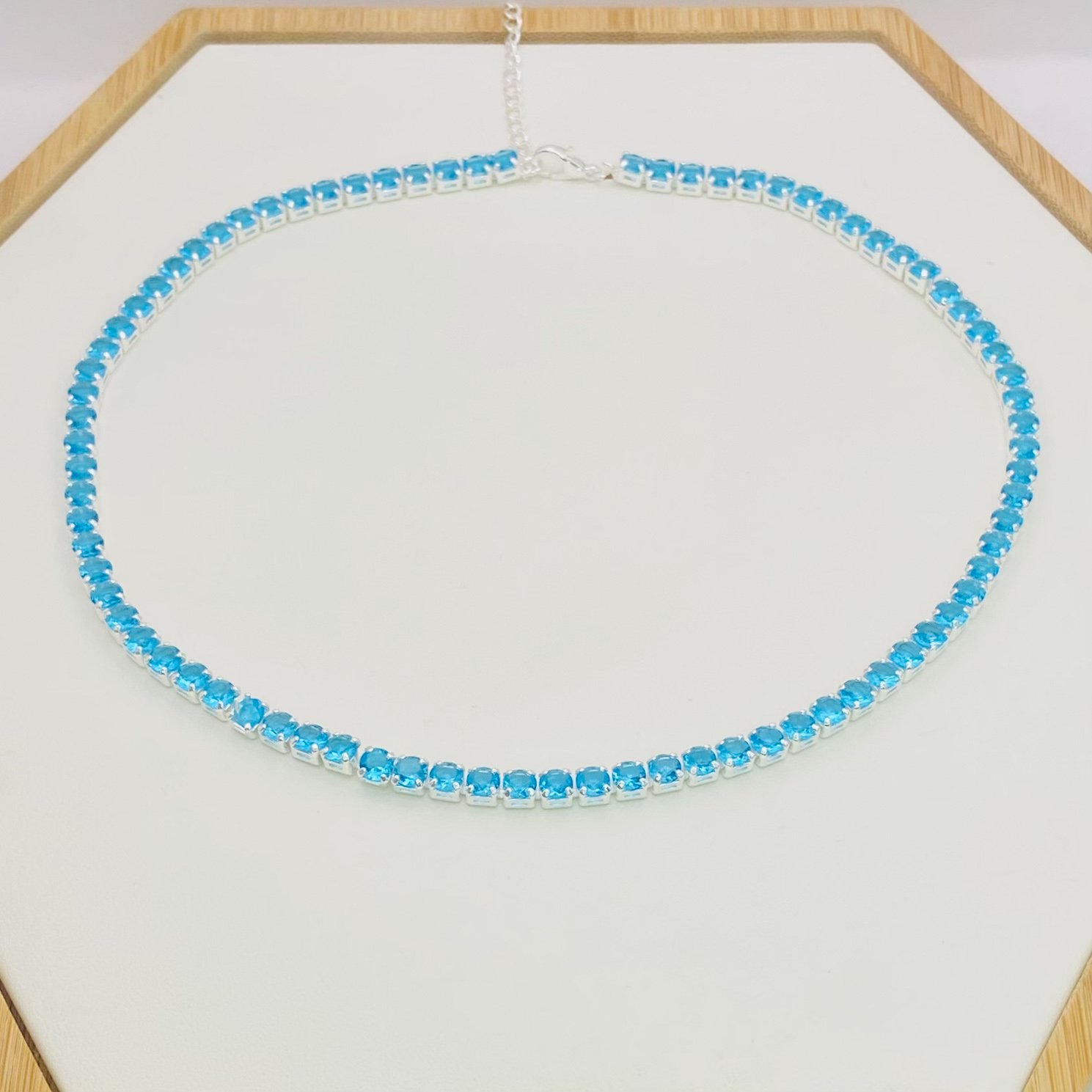 Choker riviera azul ref 1476