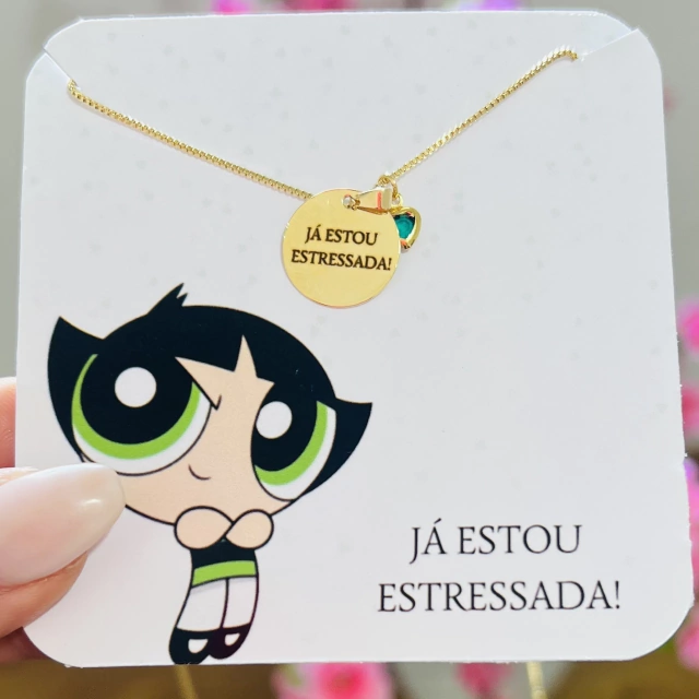 Colar Docinho dourado ref 2660