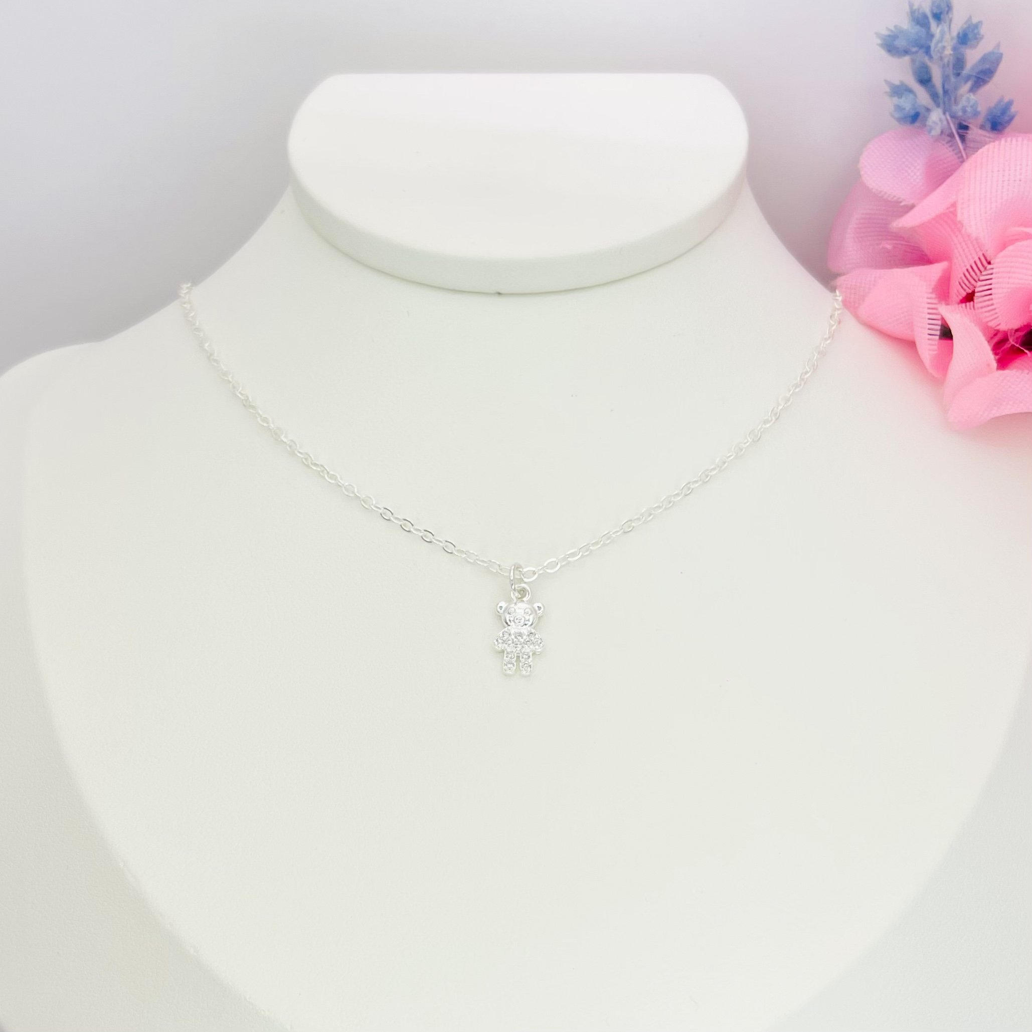 Colar Infantil ursinho Ref 3378