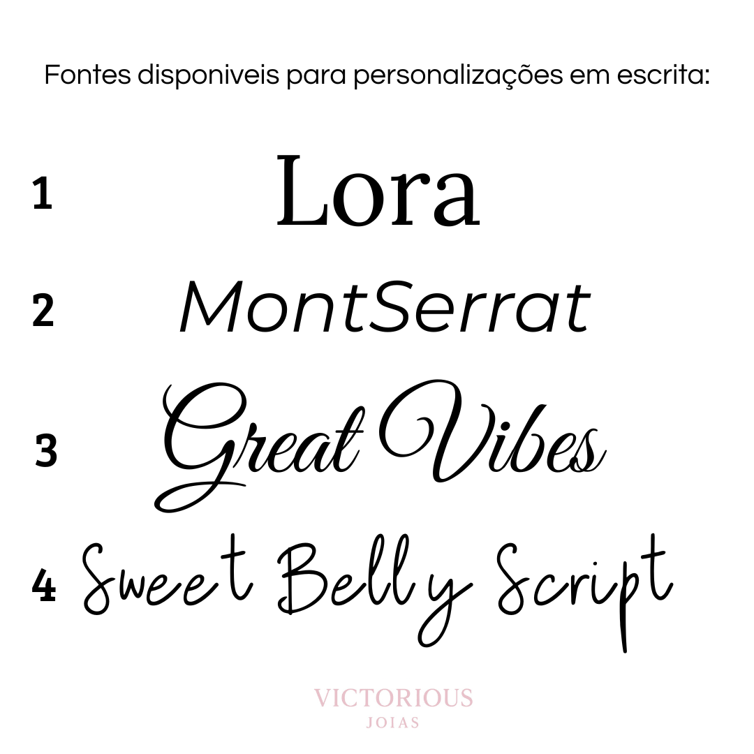 Colar Personalizado Filhos REF 1923