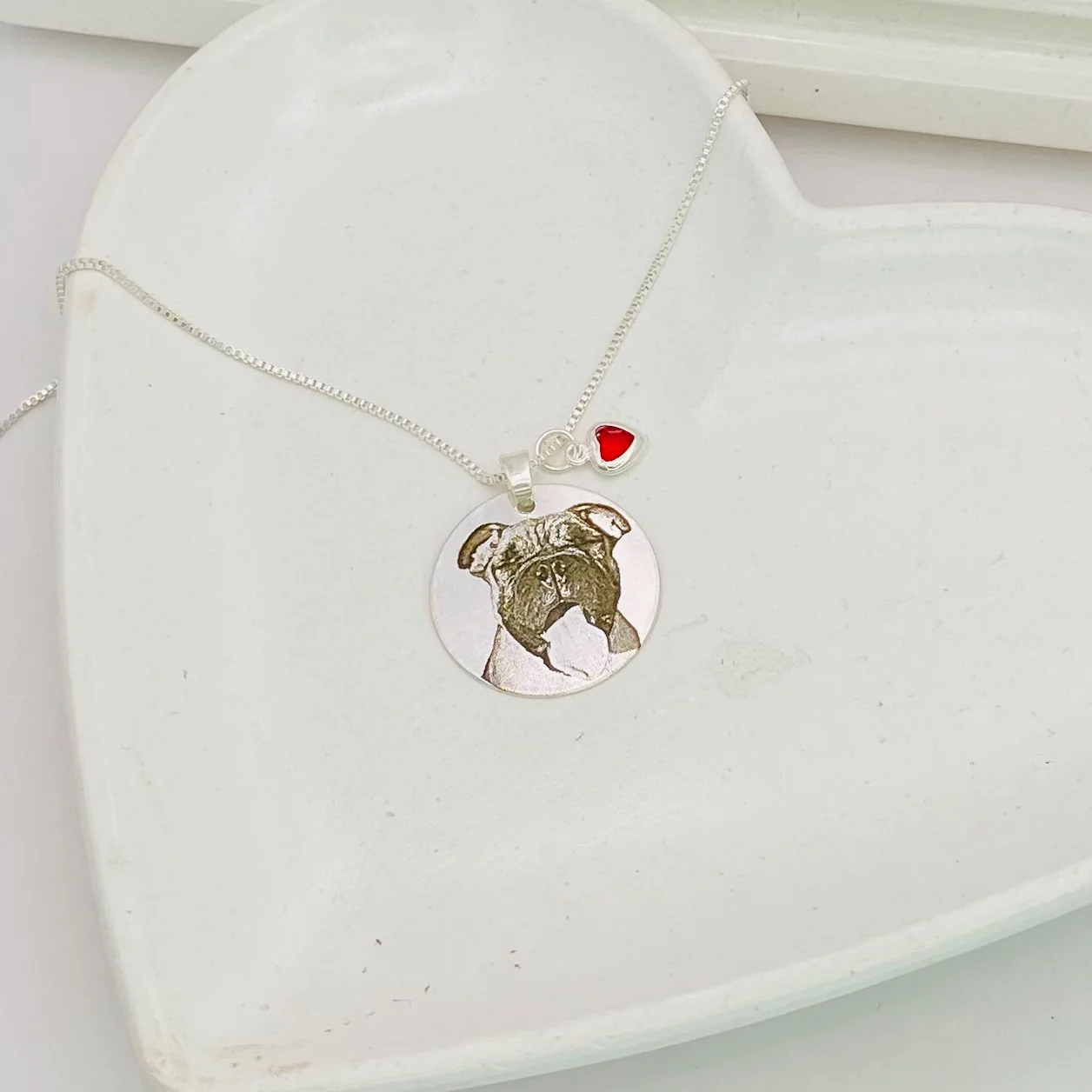 Colar personalizado medalha M ref 2244