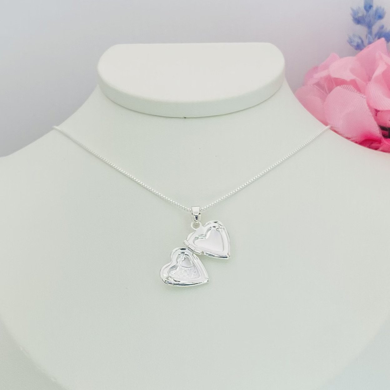 Colar relicário mini ref 1698