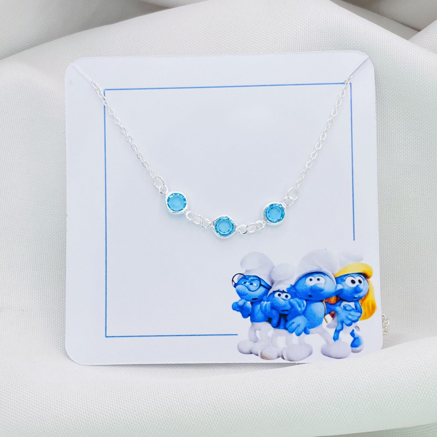 Colar Smurfs ref 3663