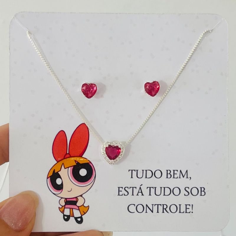 Conjunto Florzinha Ref 3995