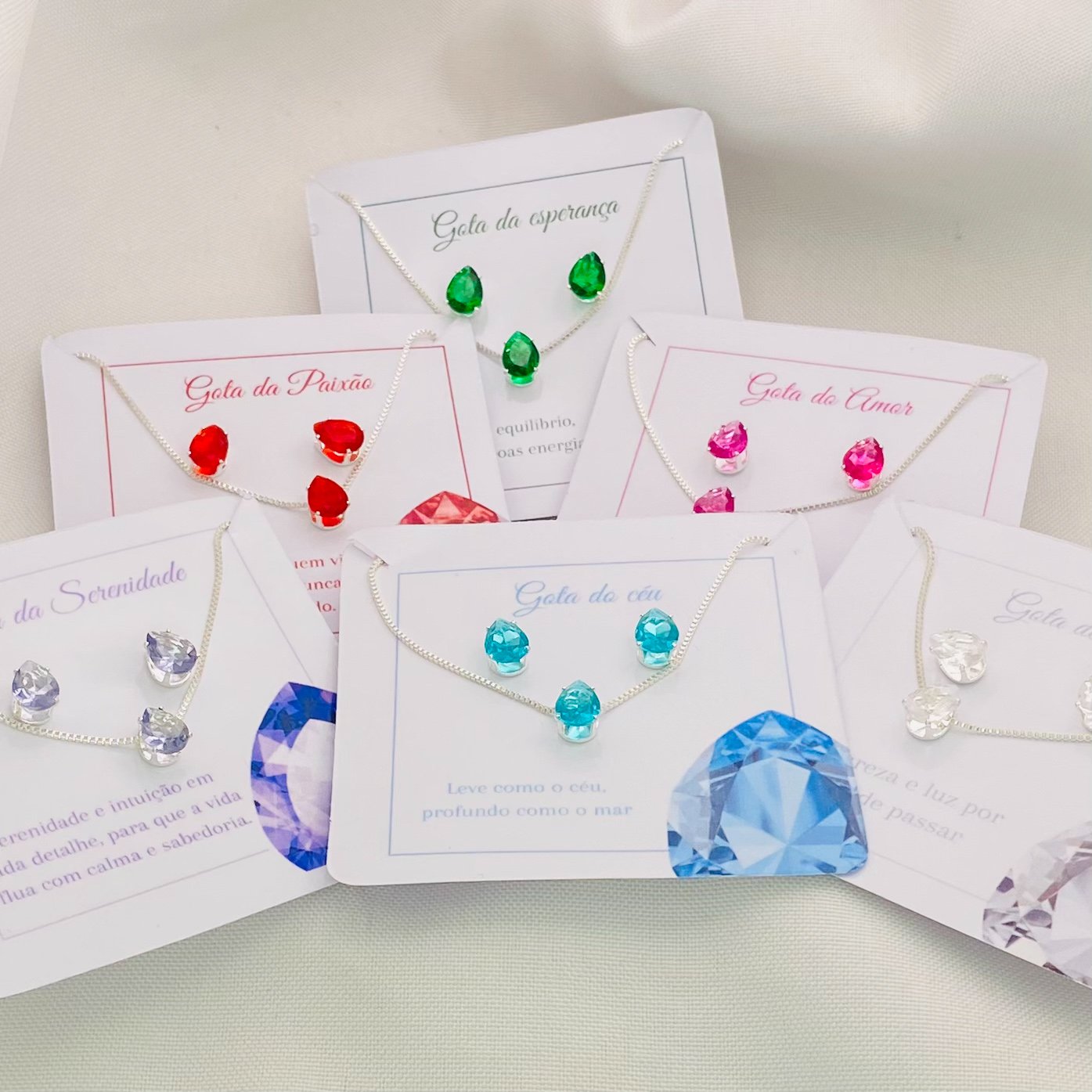 Conjunto Gota de Luz Ref 3890