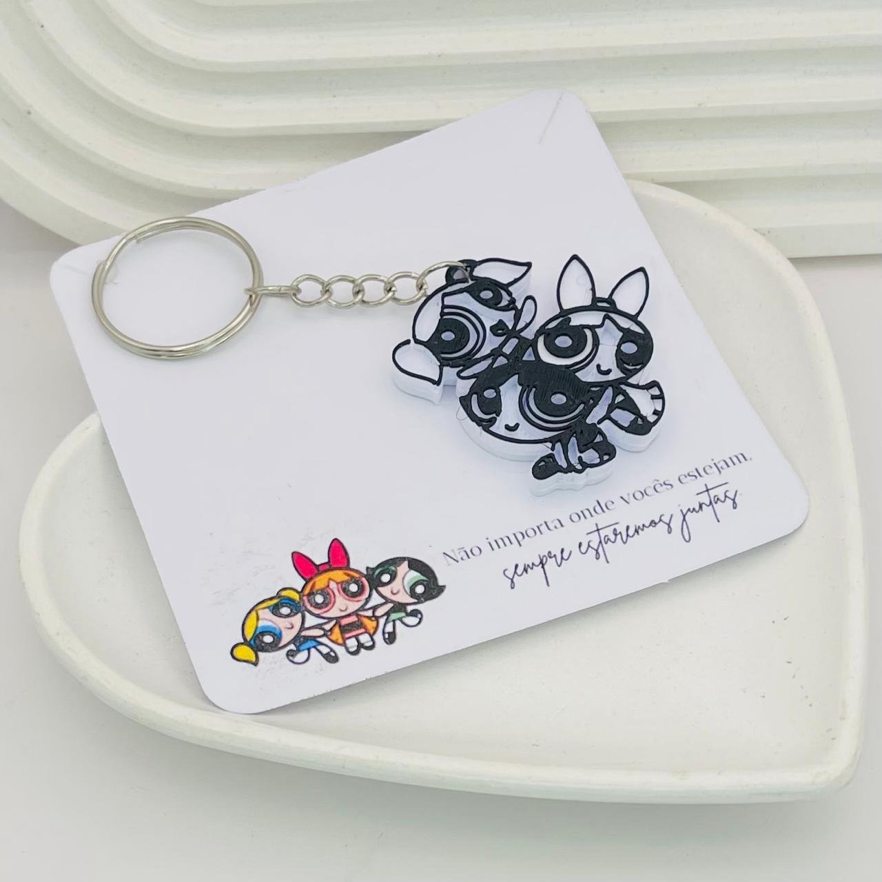 Kit 3 Chaveiro Meninas Super Podetrosa REF 3991