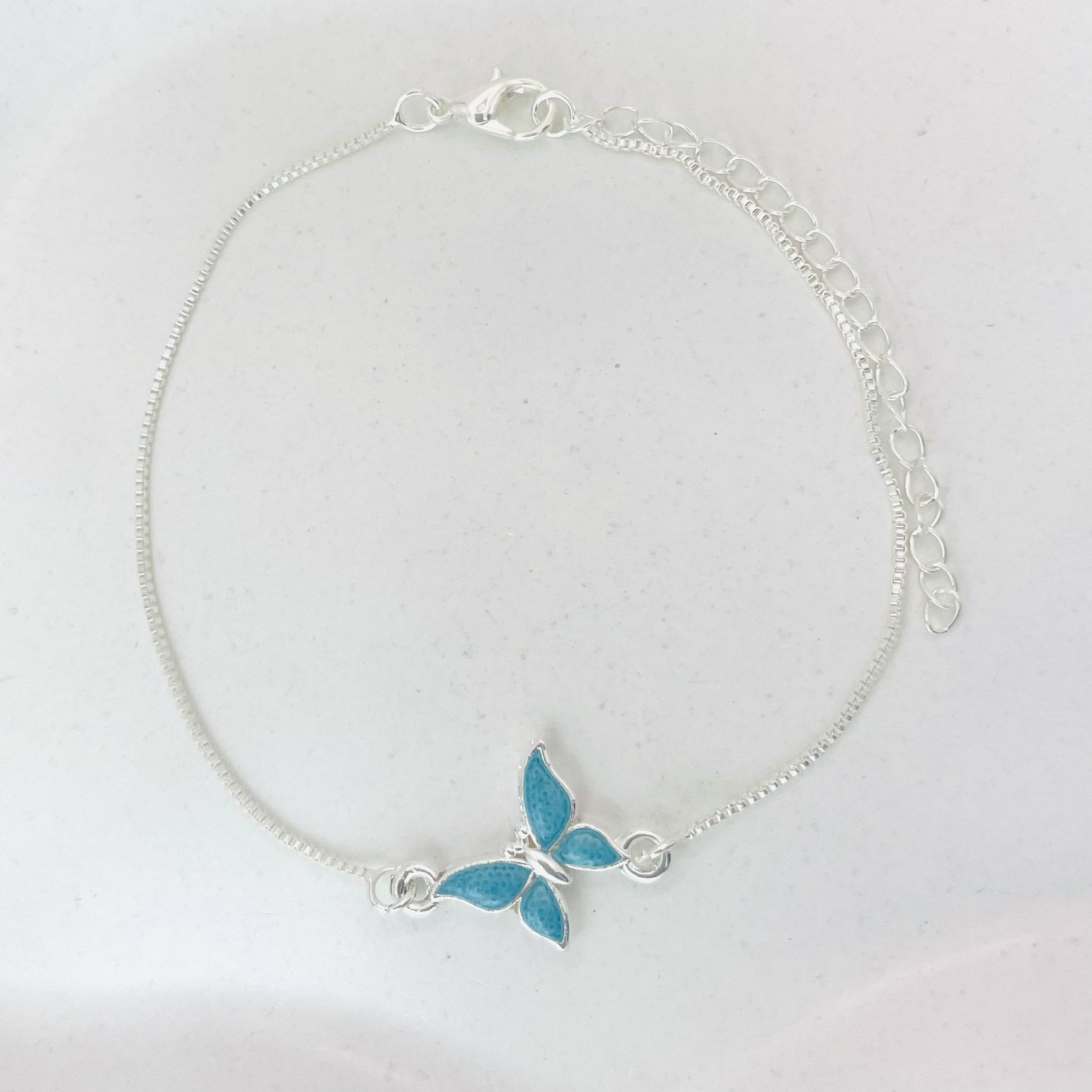Pulseira borboleta azul REF 4088