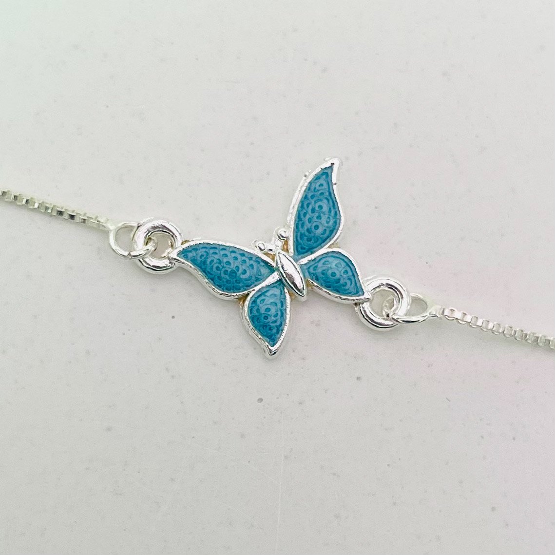 Pulseira borboleta azul REF 4088