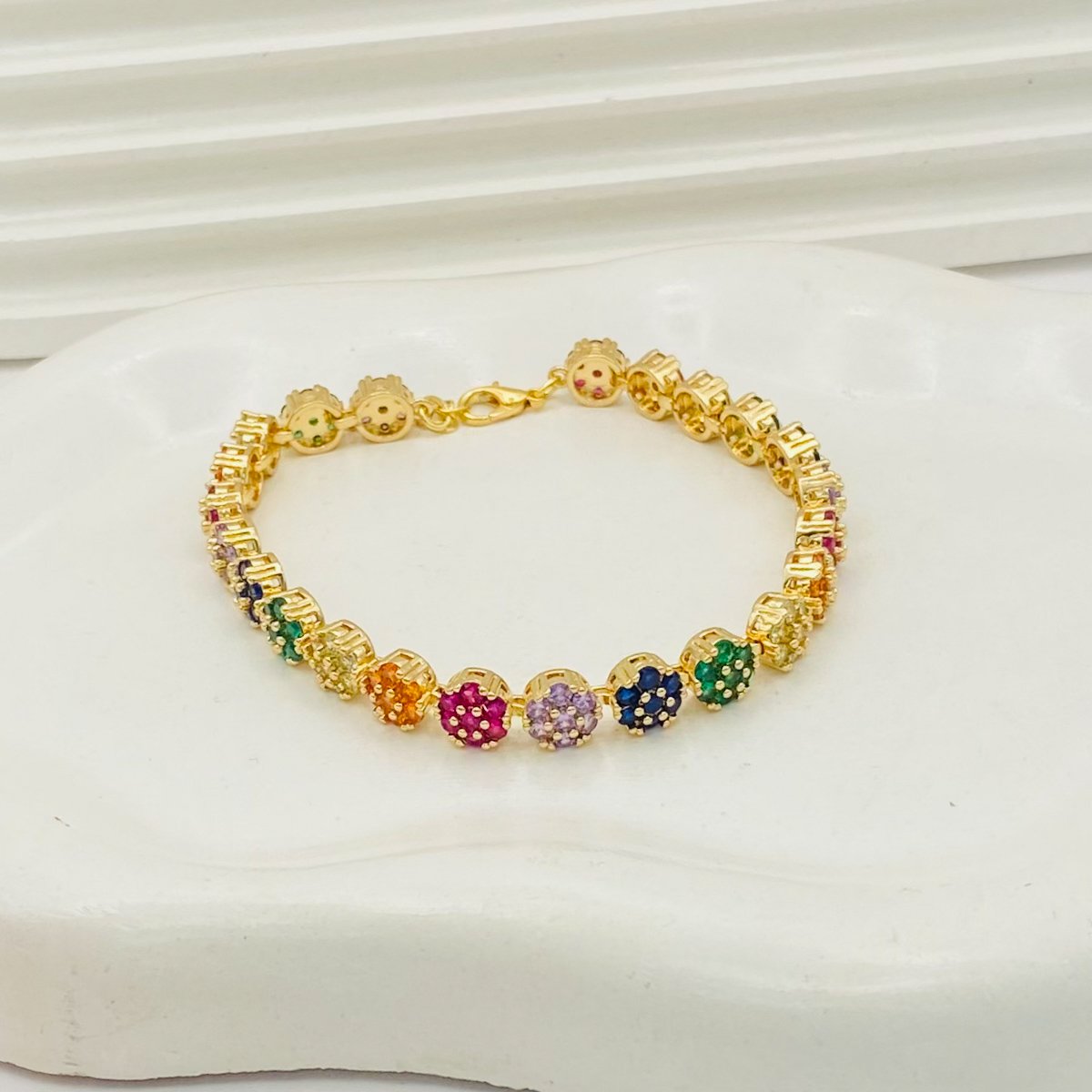Pulseira Luz Color Dourado Ref 3835