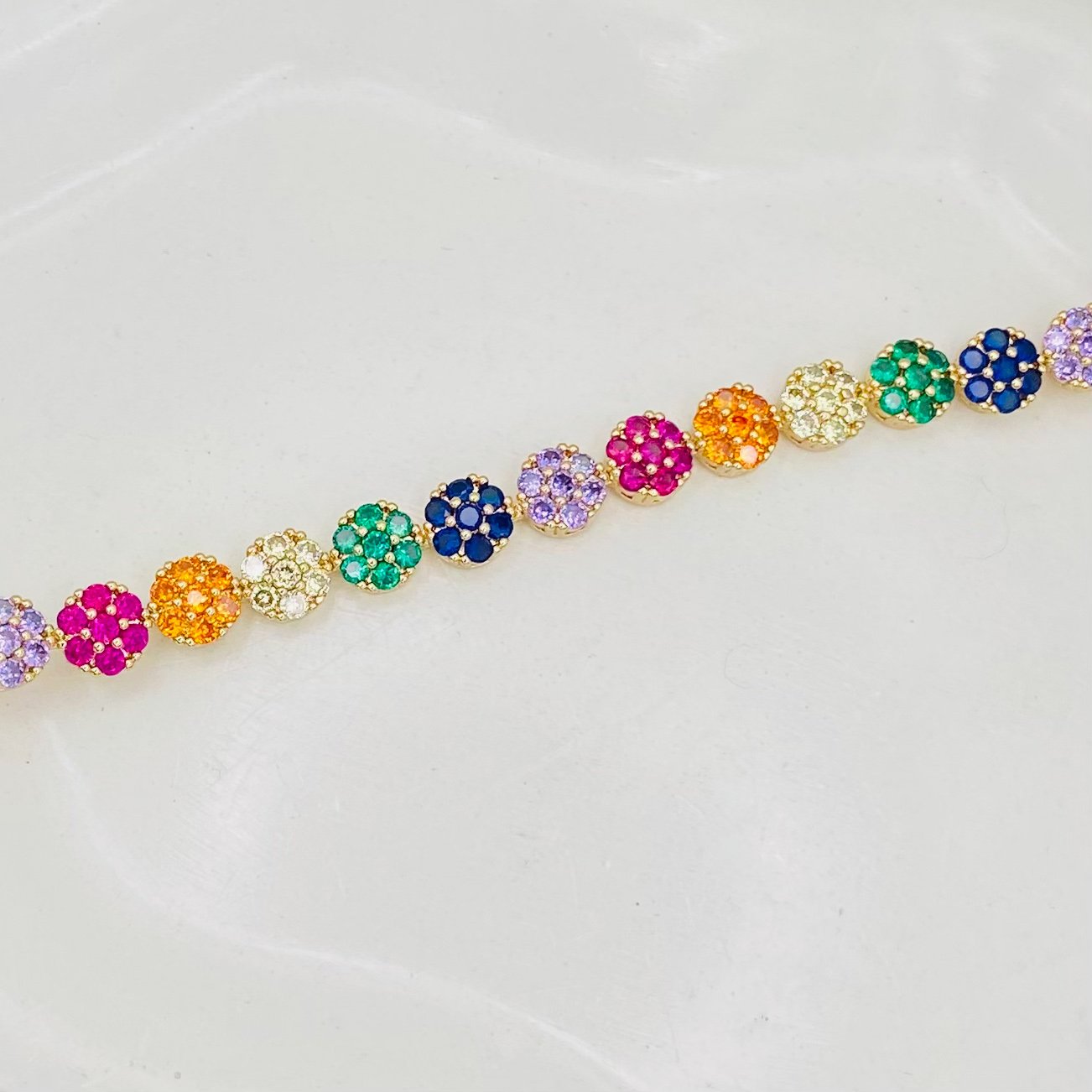 Pulseira Luz Color Dourado Ref 3835
