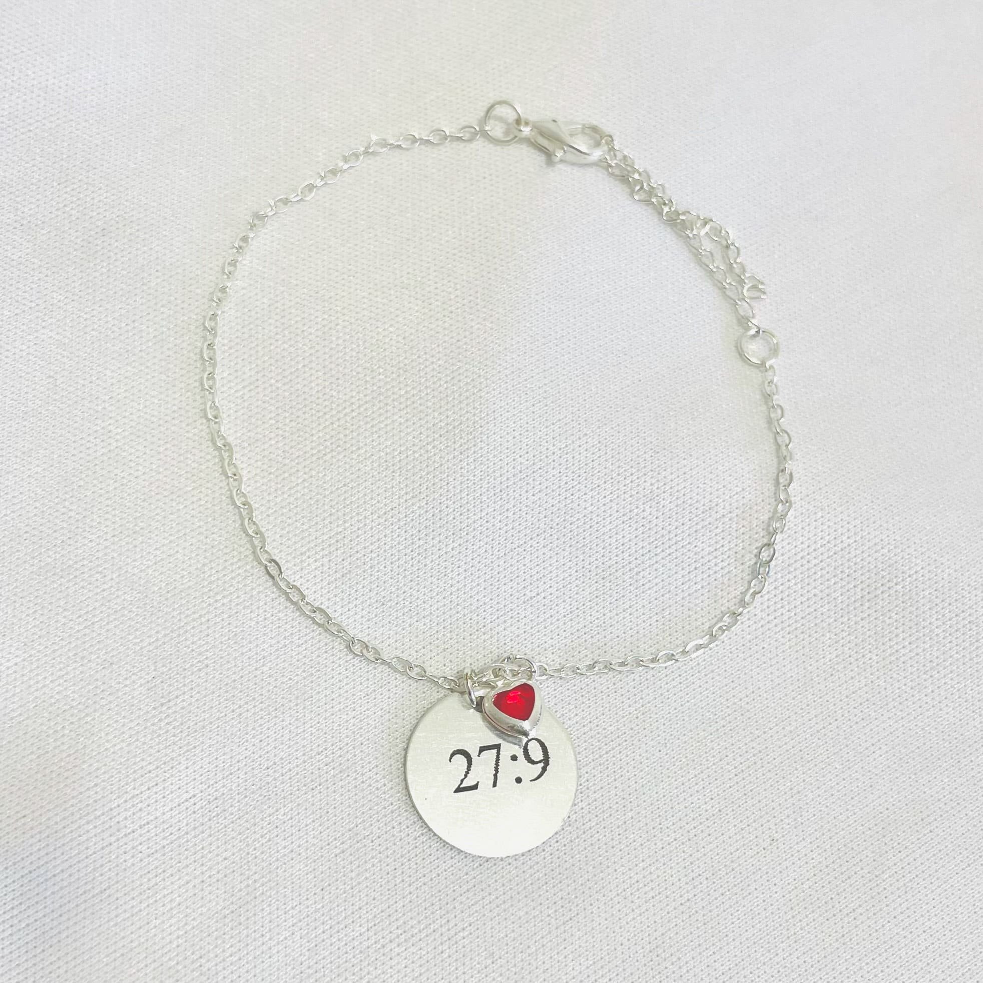 Pulseira Personalizada medalha P cadeadinho Ref 4073