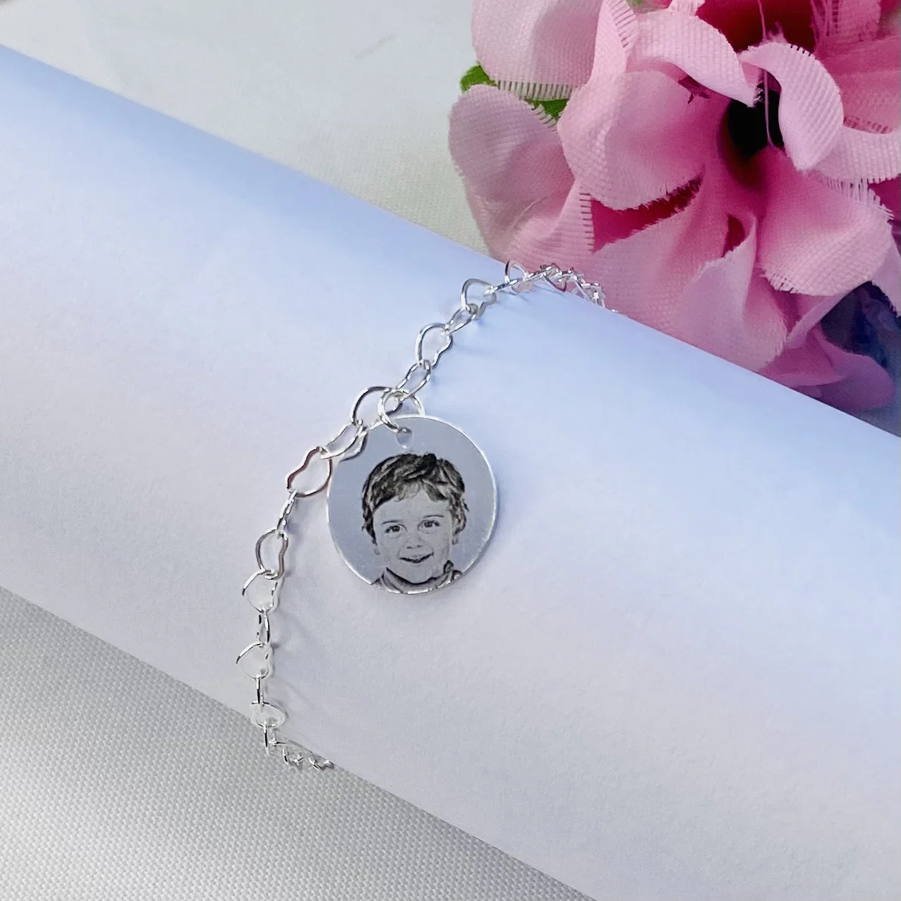 Pulseira Personalizada Medalha P Ref 2863